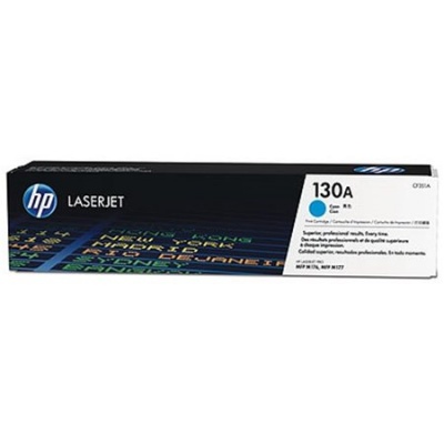 CF351A Lézertoner Color LaserJet Pro MFP M176n nyomtatóhoz, HP 130A, cián, 1k